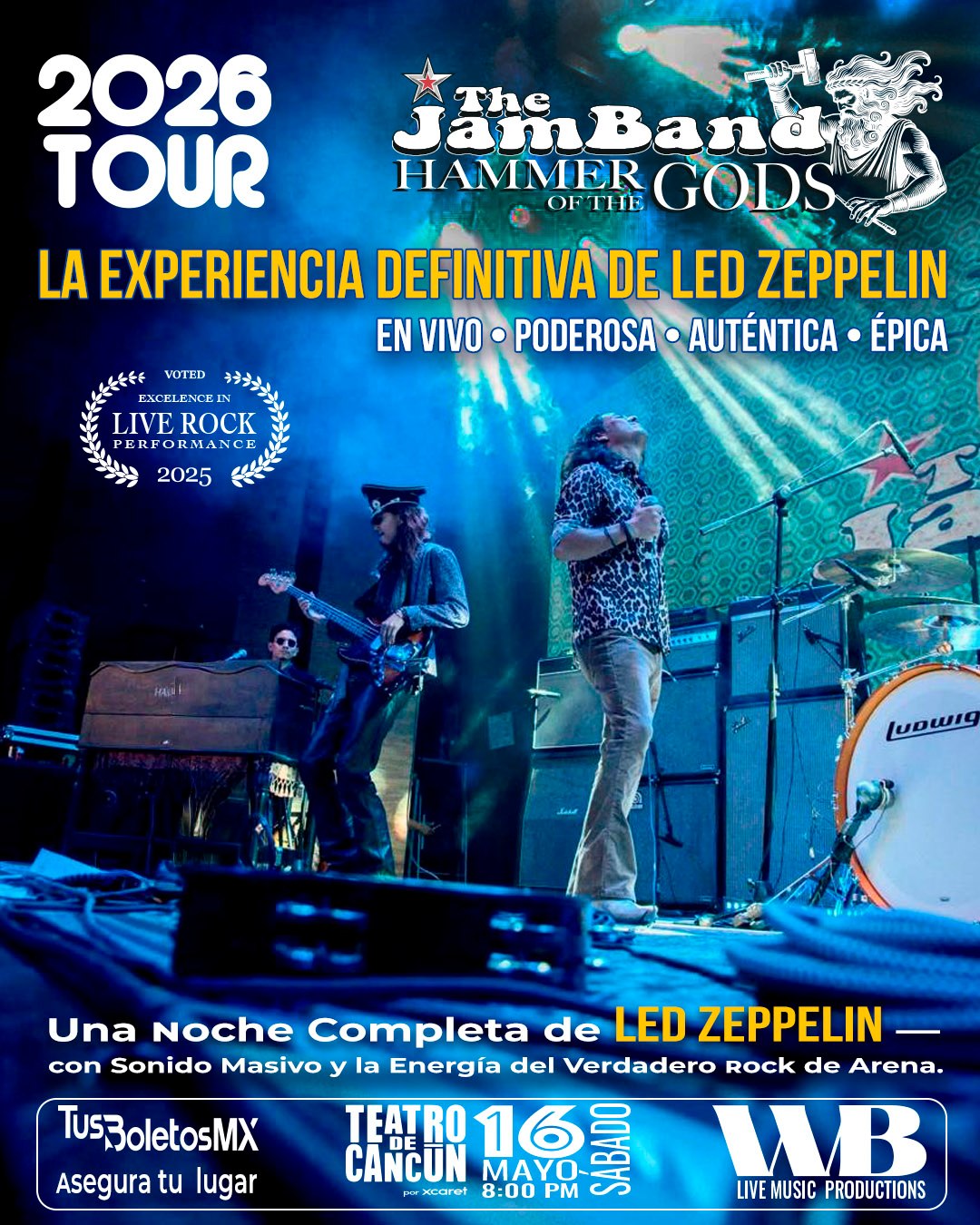 Hammer of the Gods – Led Zeppelin Tribute