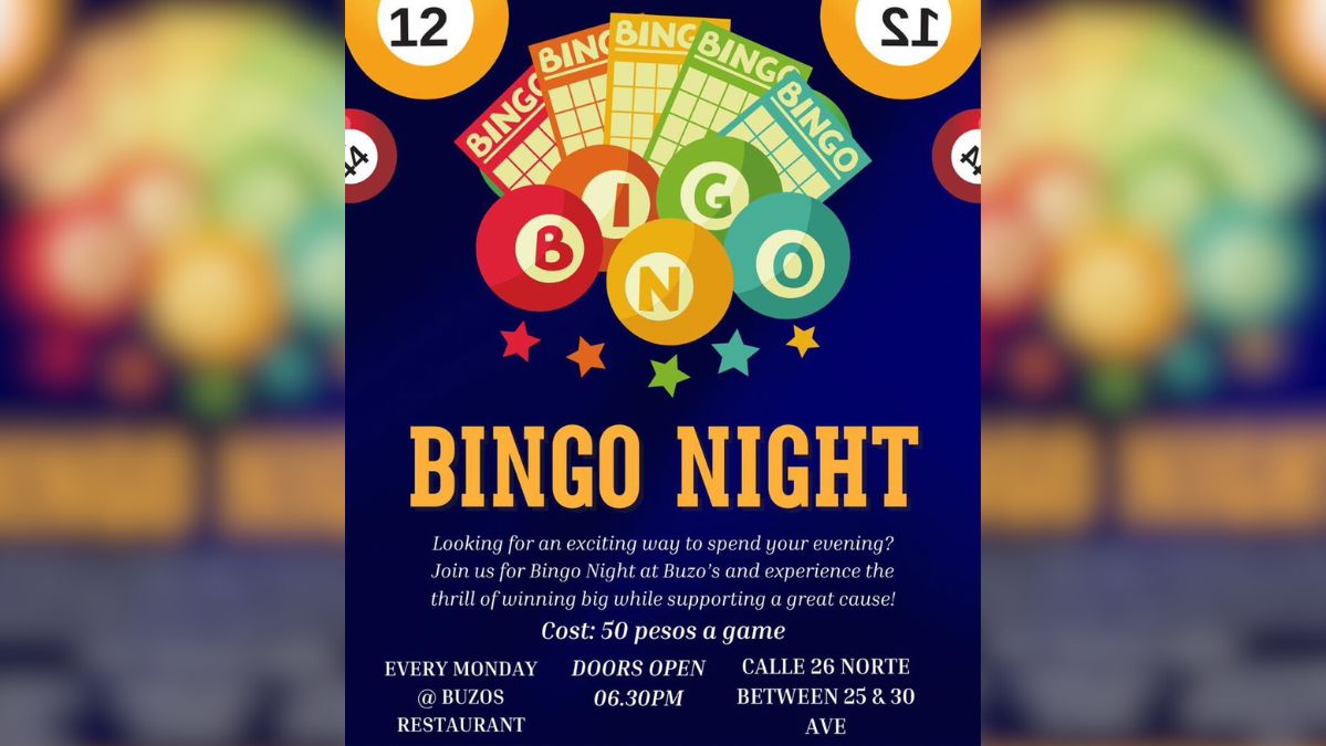 Playa Charity Bingo Night