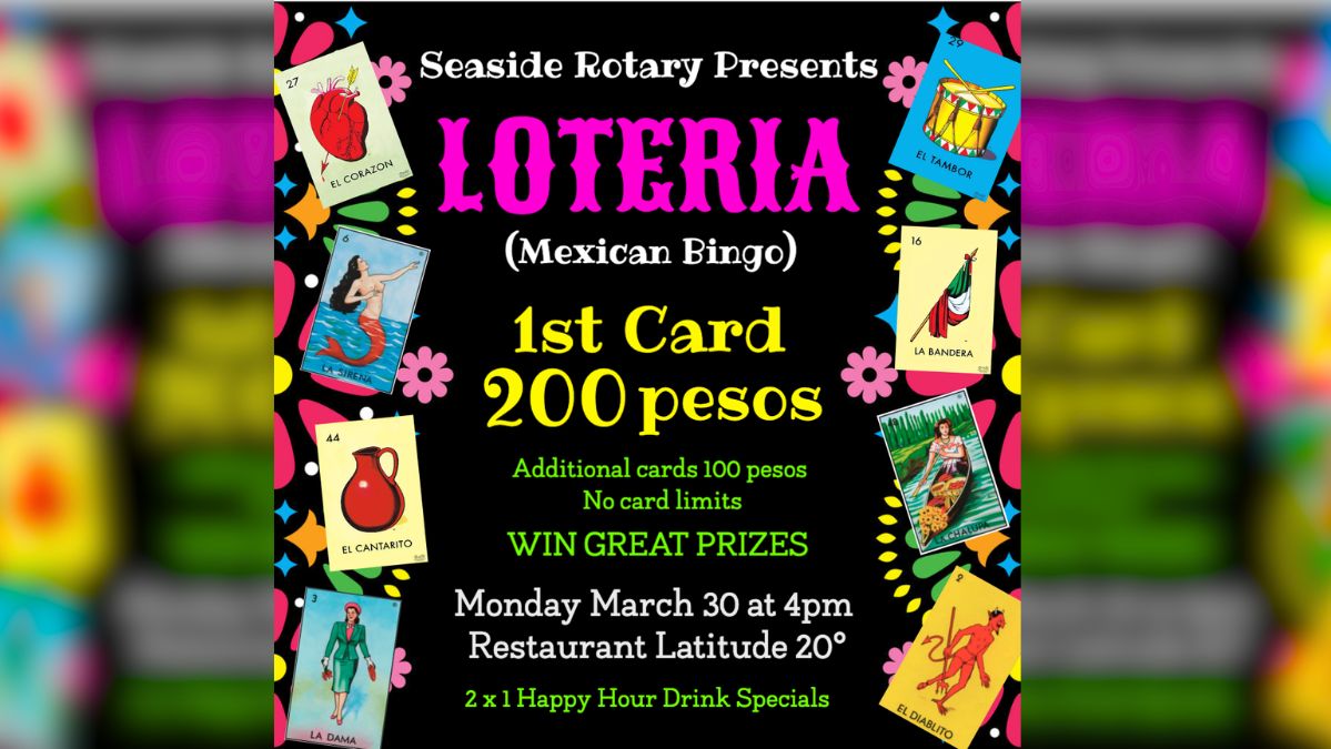 Loteria with Seaside Rotary