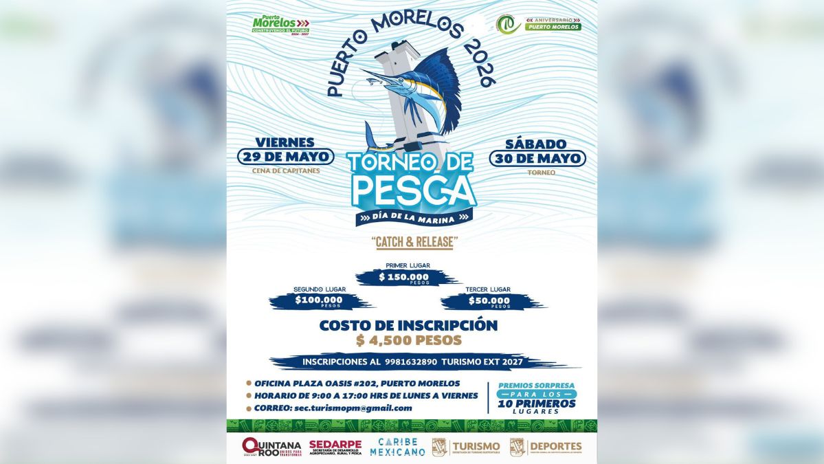2026 Puerto Morelos Fishing Tournament