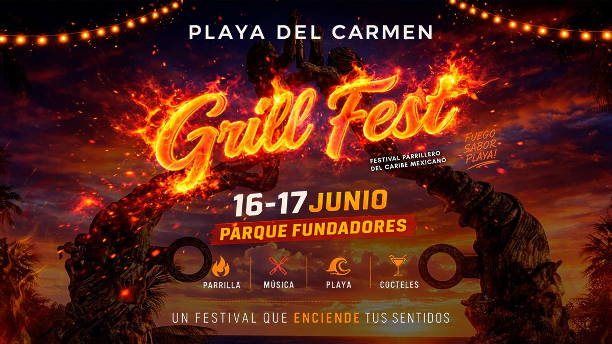 Playa del Carmen Grill Fest at Parque Fundadores