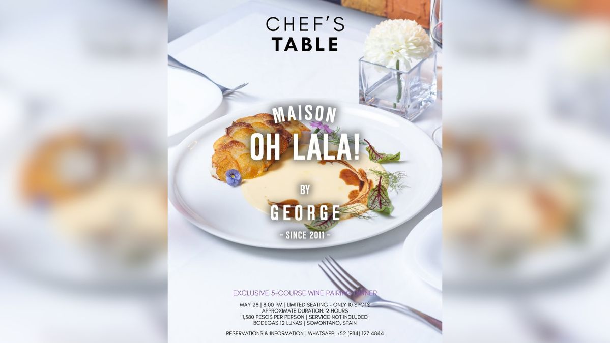 Chef’s Table at Maison Oh Lala! by George