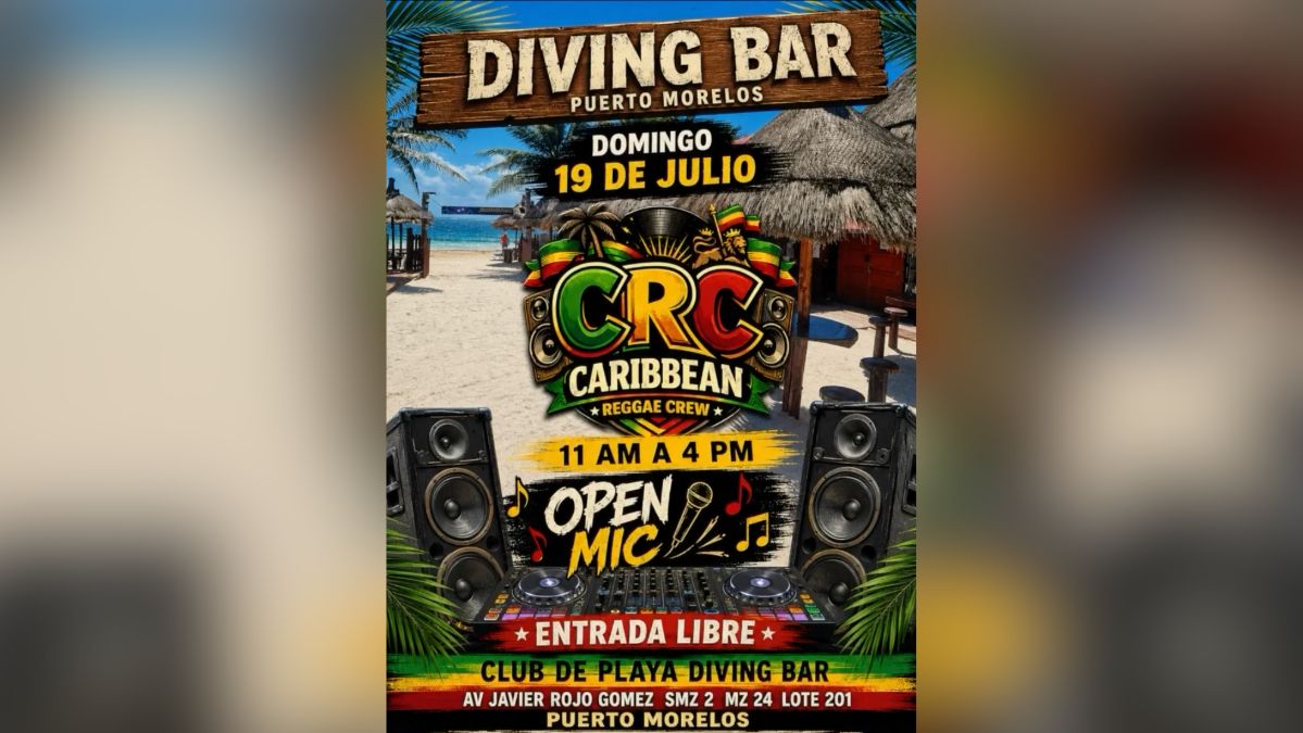 Reggae, Open Mic & Beach Vibes at Diving Bar