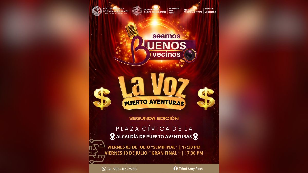 La Voz Puerto Aventuras 2026