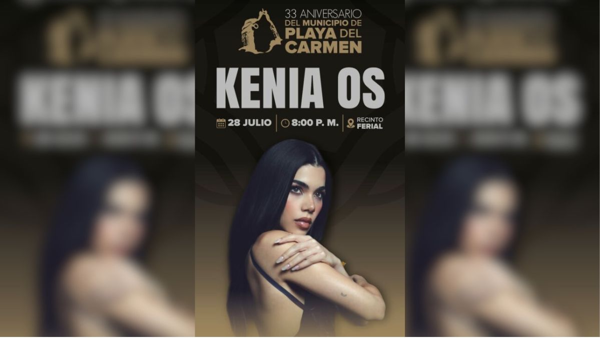 Kenia Os Live in Playa del Carmen