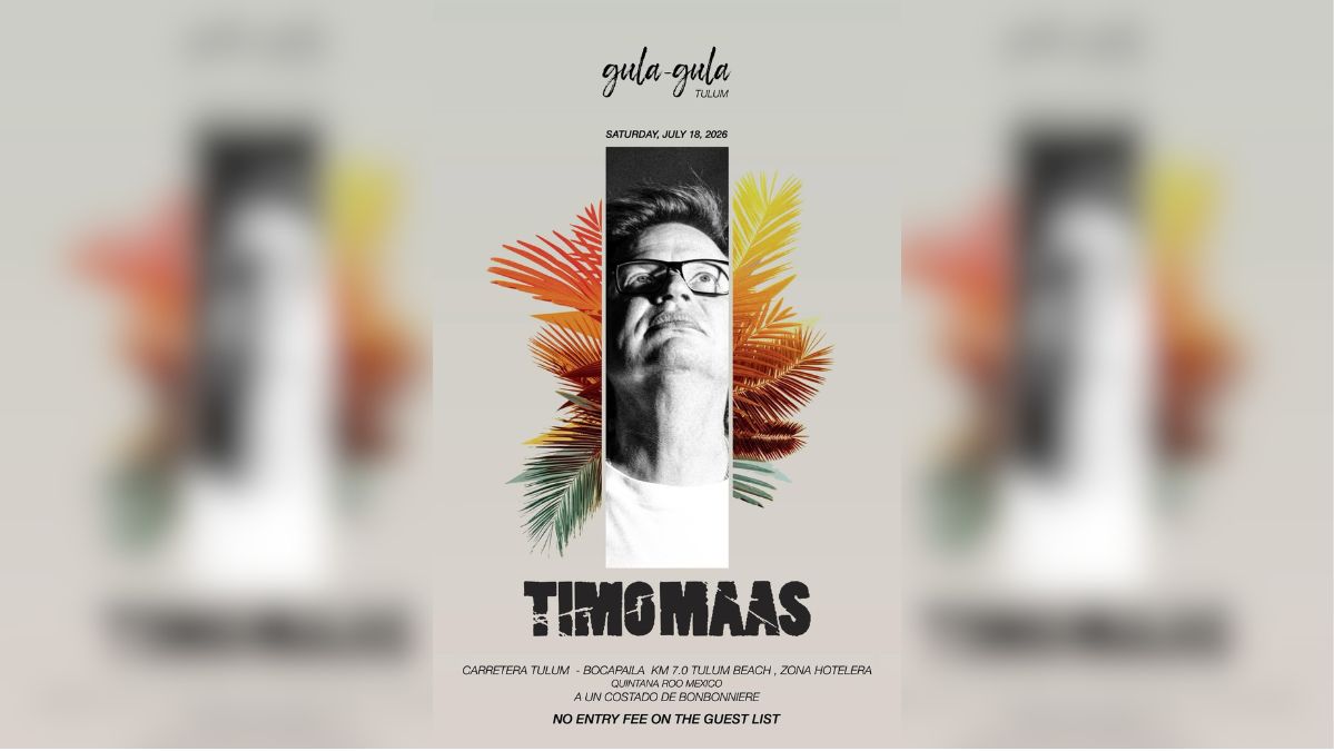 Timo Maas at Gula Gula Tulum
