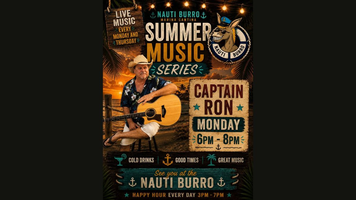Captain Ron Live at Nauti Burro 