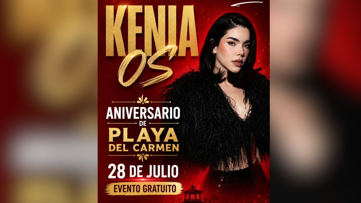 Kenia Os Live in Playa del Carmen