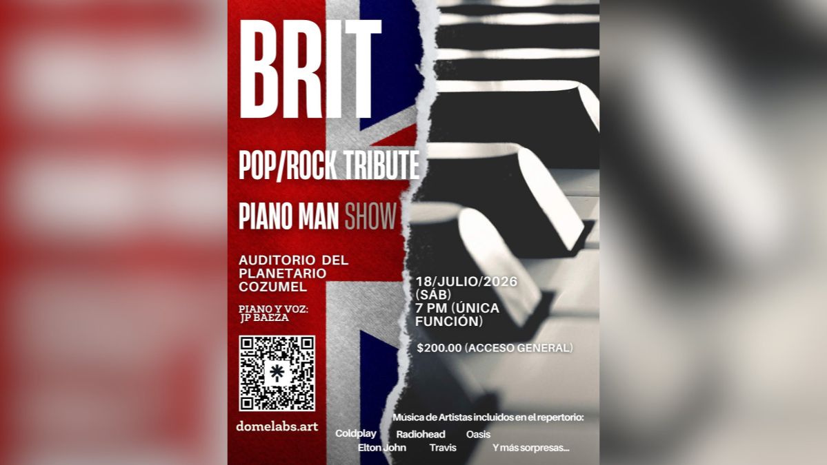 Brit Pop/Rock Tribute: Piano Man Show