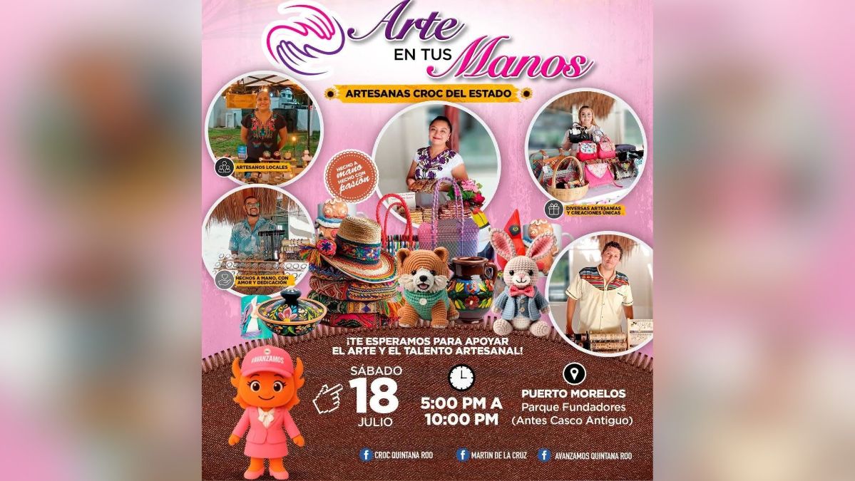  Arte en Tus Manos: Artisan Expo in Puerto Morelos