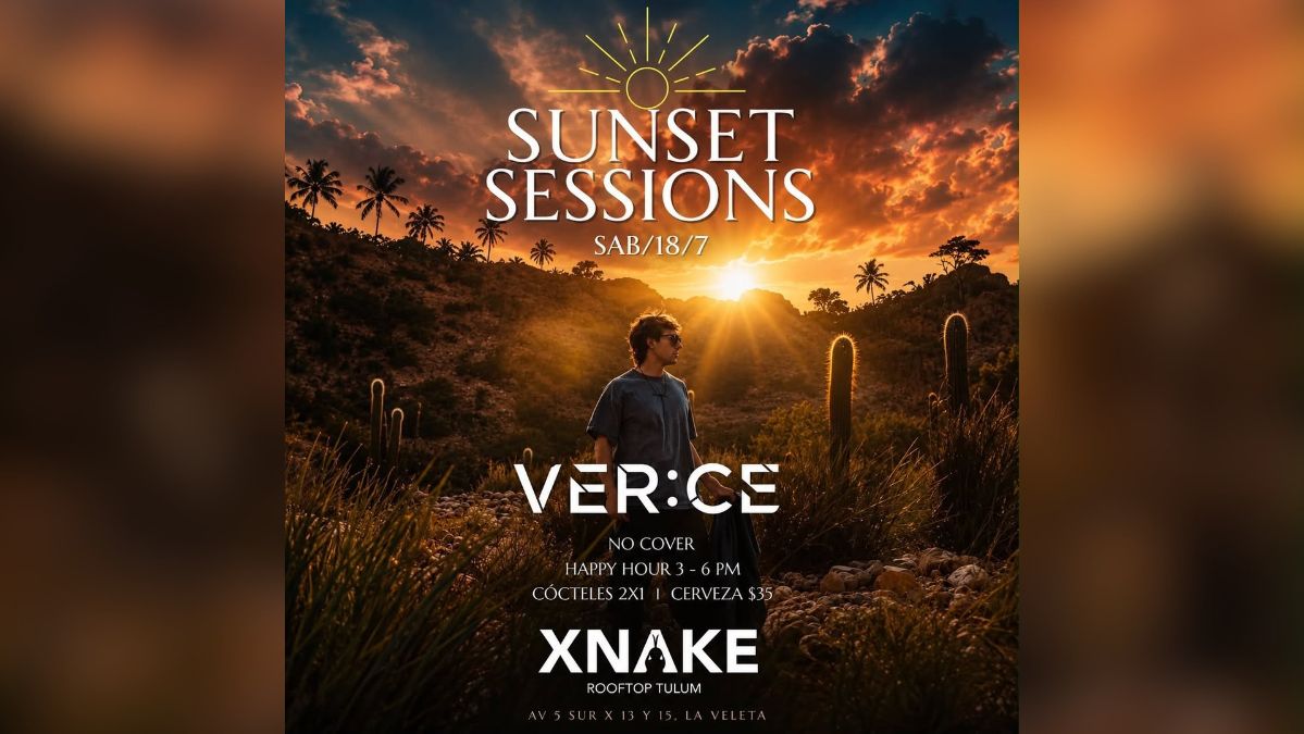 Sunset Sessions with VER:CE at Xnake Rooftop