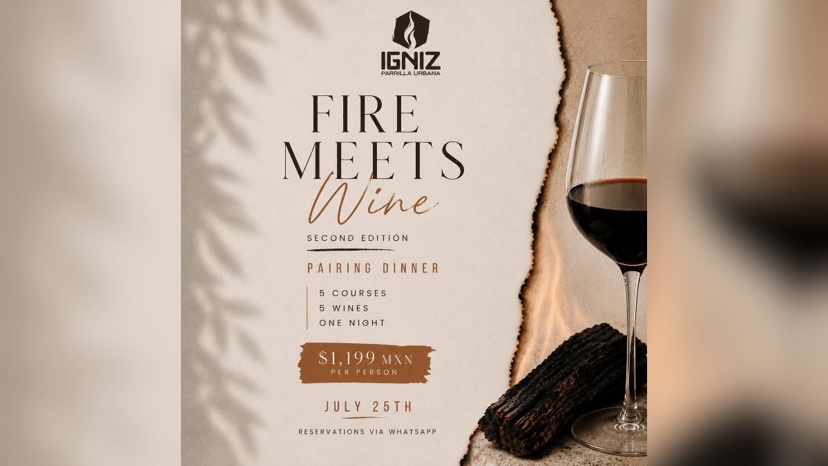 Fire Meets Wine Pairing Dinner at IGNIZ