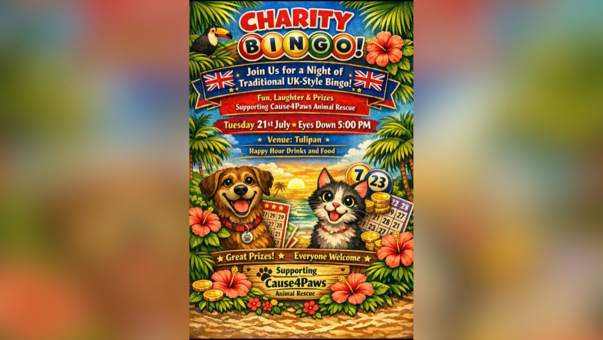 Charity Bingo Supporting Cause4Paws