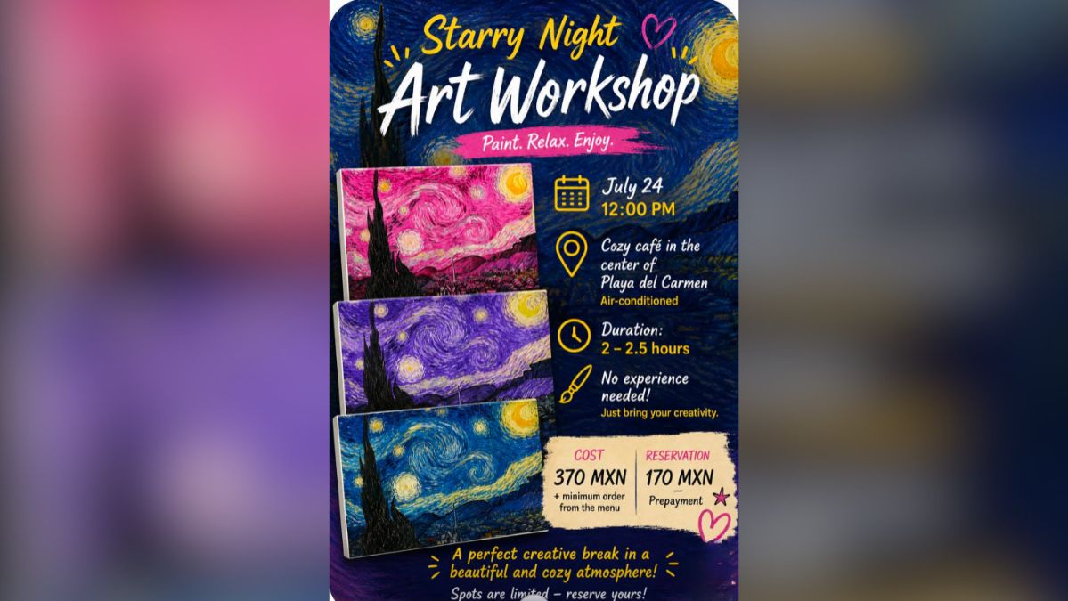 Paint Your Own Starry Night