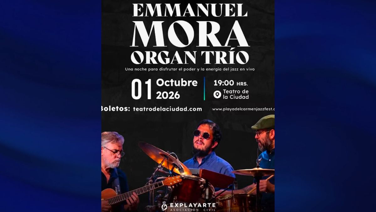 Playa del Carmen Jazz Fest: Emmanuel Mora Organ Trío & Rubén Pastor Trío