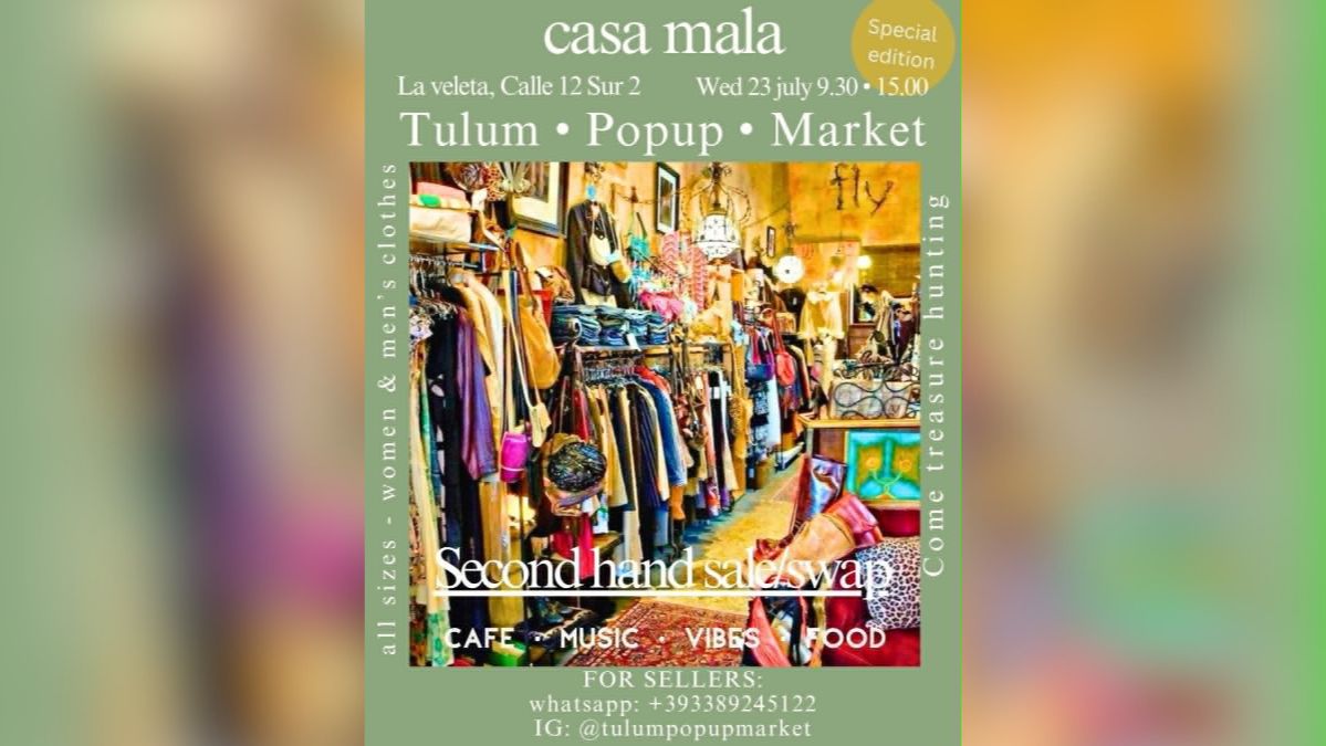 Tulum Pop-Up Market at Casa Mala