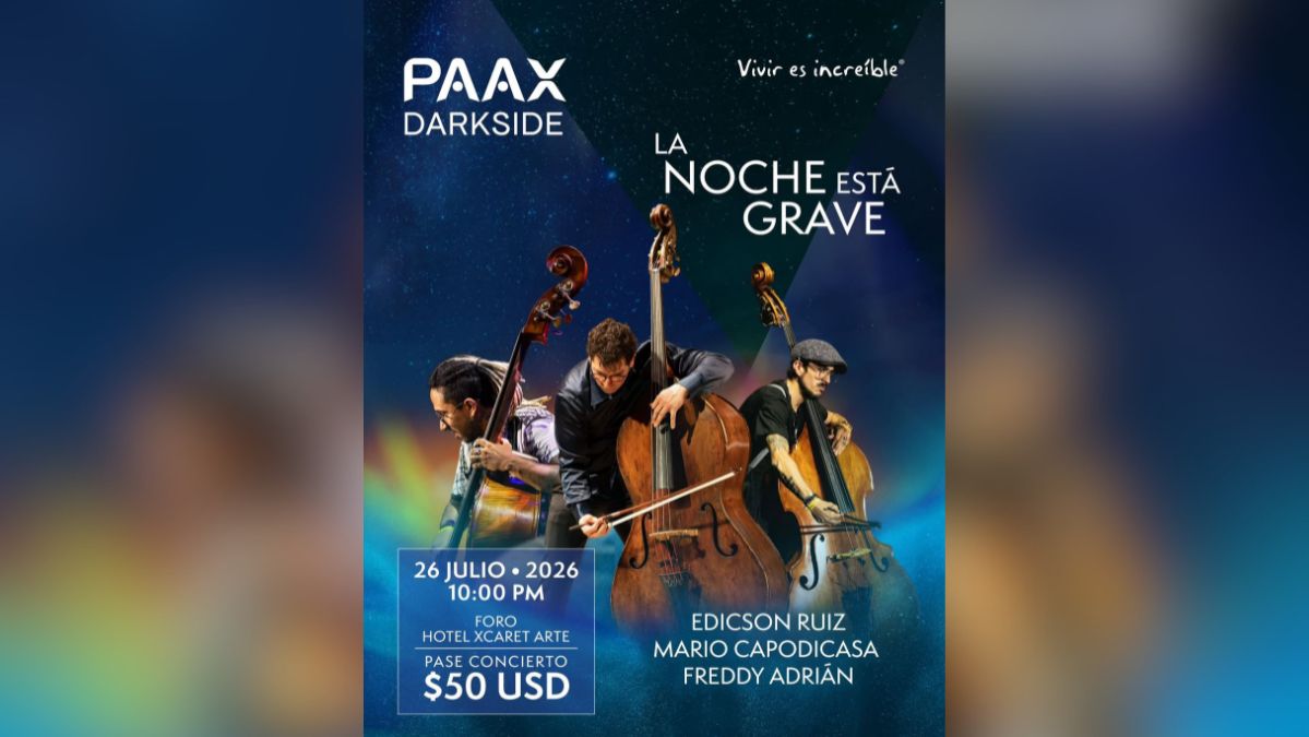 La Noche Está Grave: Three Double Basses at Festival PAAX GNP