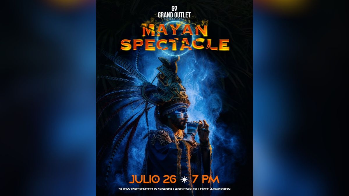 Mayan Spectacle at Grand Outlet Riviera Maya