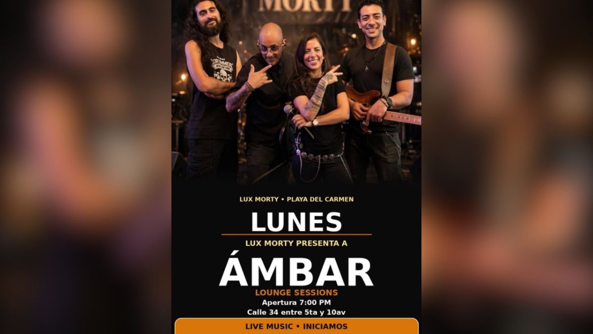 Ámbar Live at Lux Morty