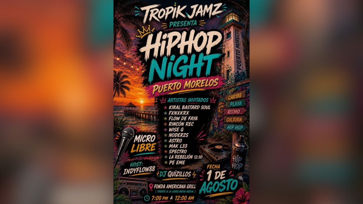 Hip-Hop Night Puerto Morelos