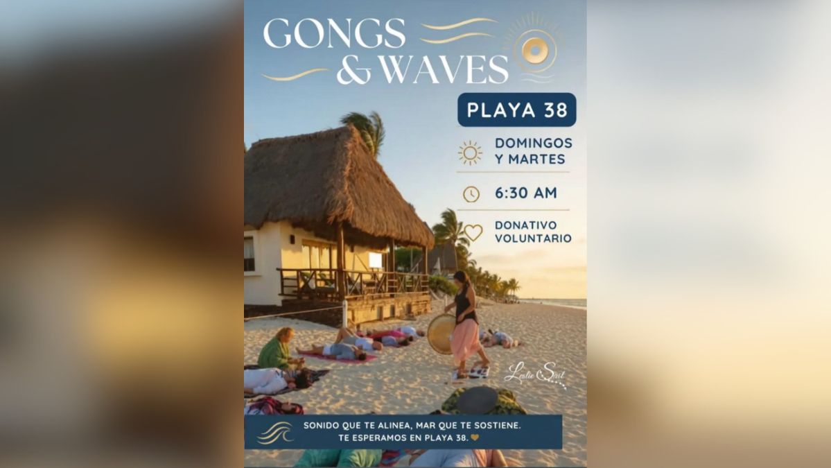 Gongs and Waves Sunrise Meditation