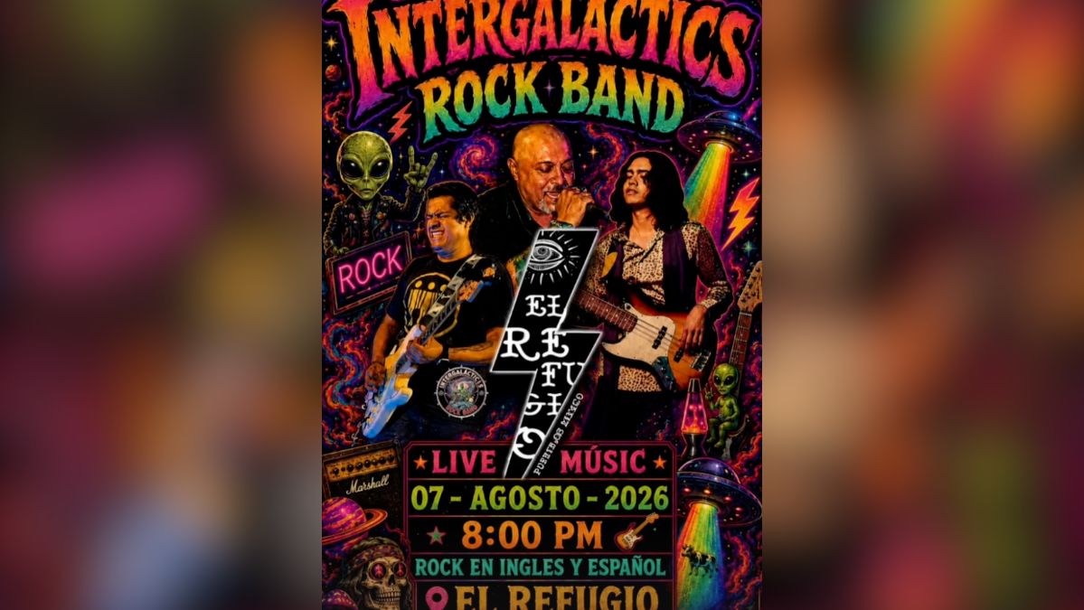 Intergalactics Rock Band Live at El Refugio
