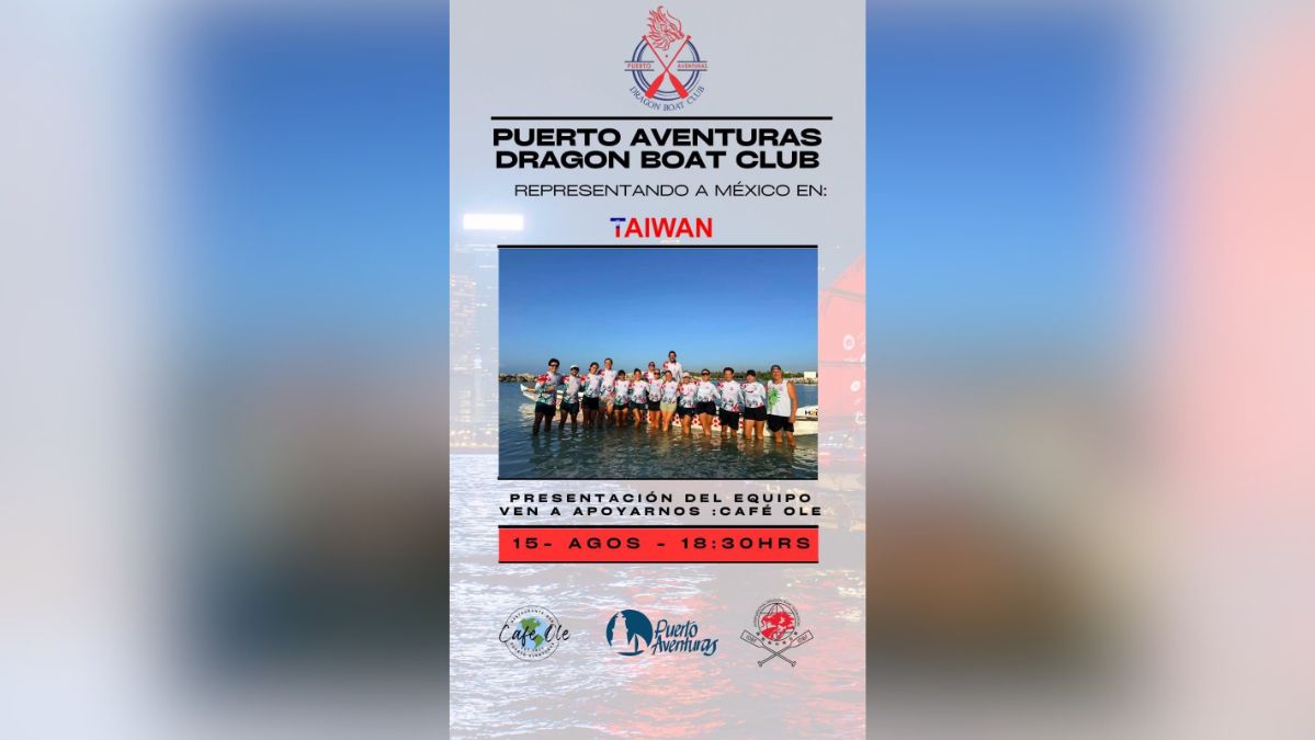 Puerto Aventuras Dragon Boat Team Send-Off