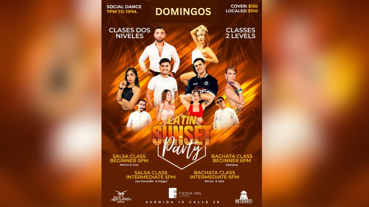 Latin Sunset Party at Fiesta Inn Rooftop