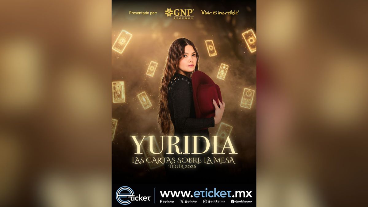 Yuridia: Las Cartas Sobre la Mesa Tour 2026