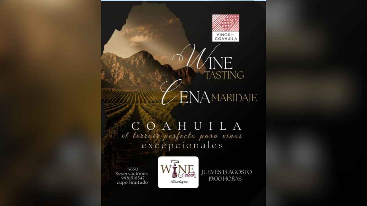 Coahuila Wine-Pairing Dinner
