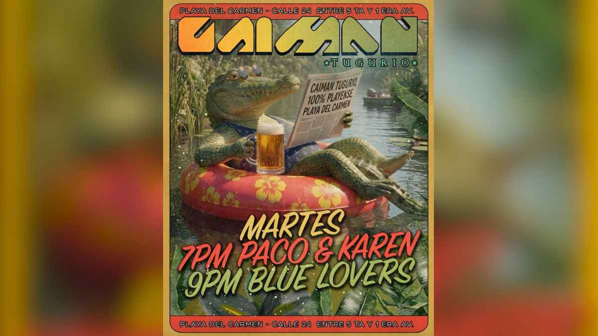 Paco & Karen and Blue Lovers at Caiman Tugurio
