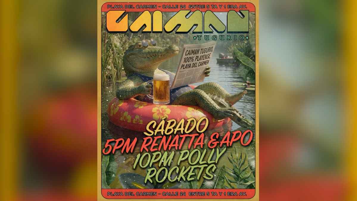 Renatta & Apo and Polly Rockets Caiman Tugurio