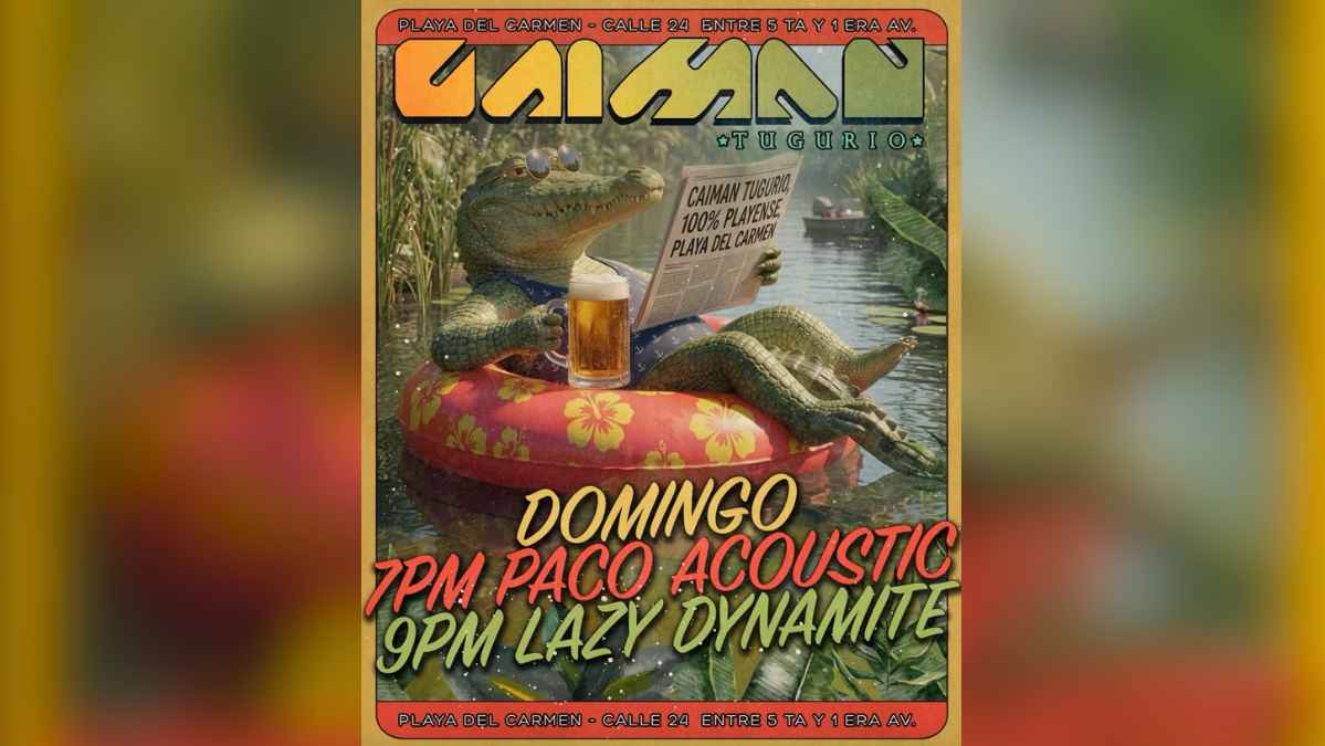 Paco Acoustic & Lazy Dynamite at Caiman Tugurio