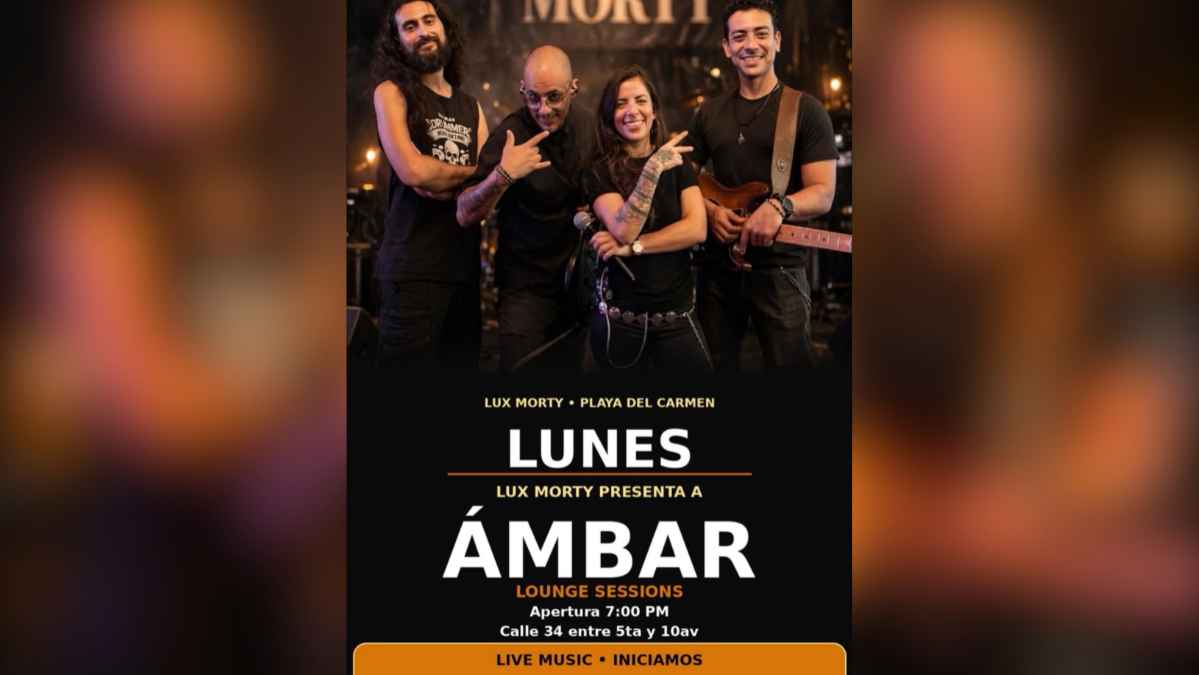 Ámbar Live at Lux Morty