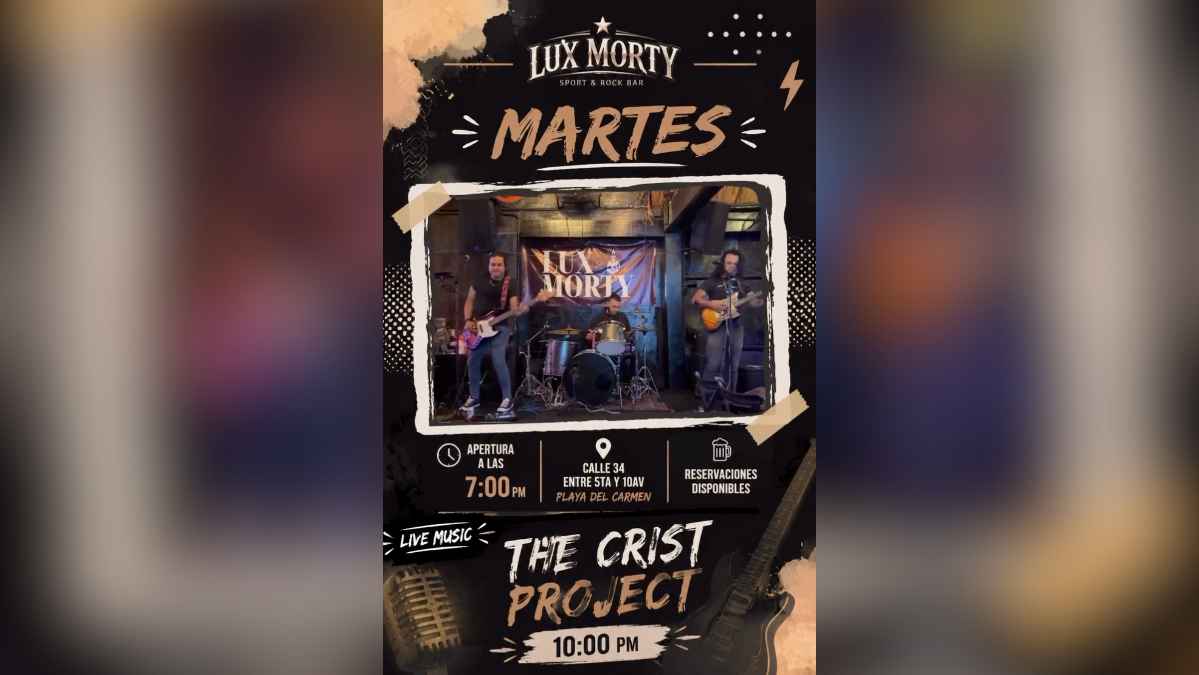 The Crist Project Live at Lux Morty