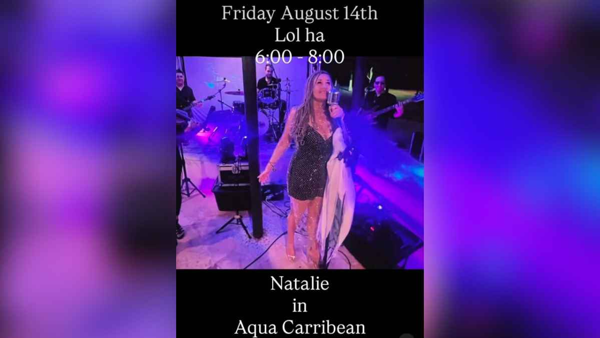 Natalie & Aqua Caribbean Live