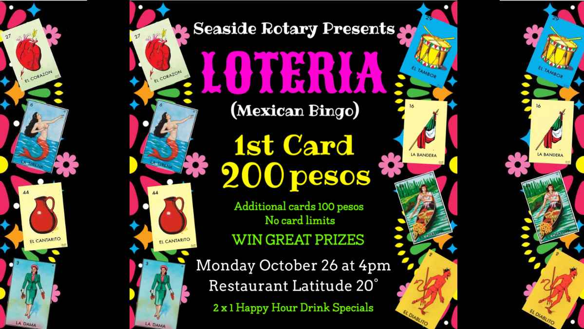 Happy Hour Loteria at Latitude 20°