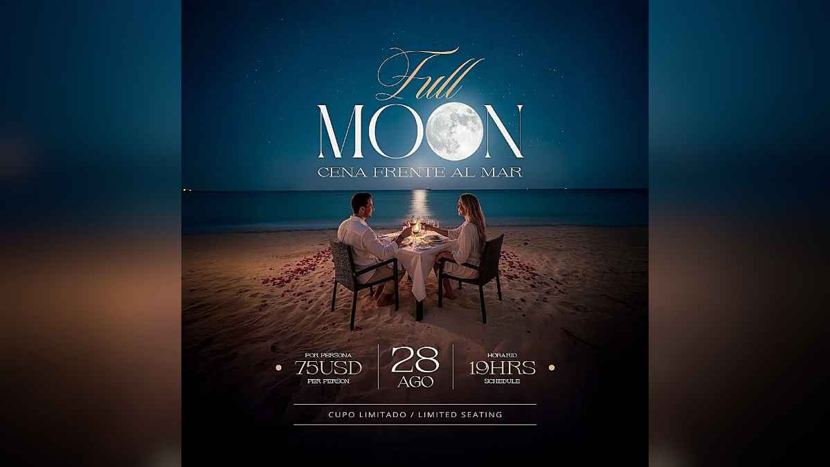 Full Moon Night at The Fives