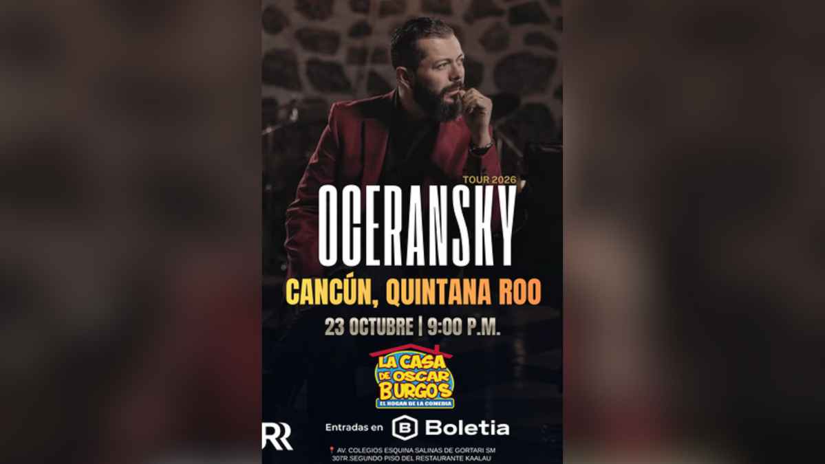 Edgar Oceransky Live in Cancún