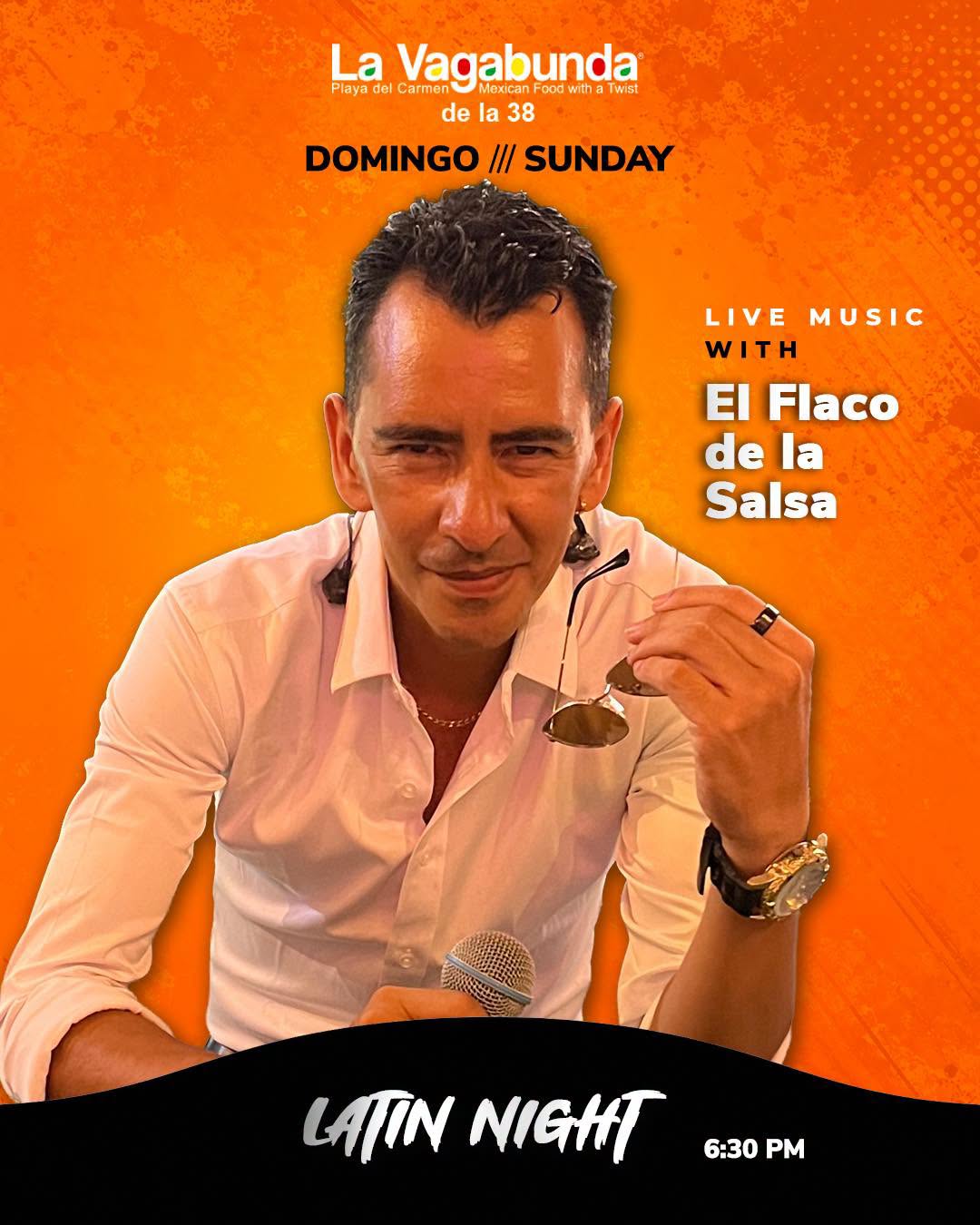 El Flaco de la Salsa Live at La Vagabunda 38