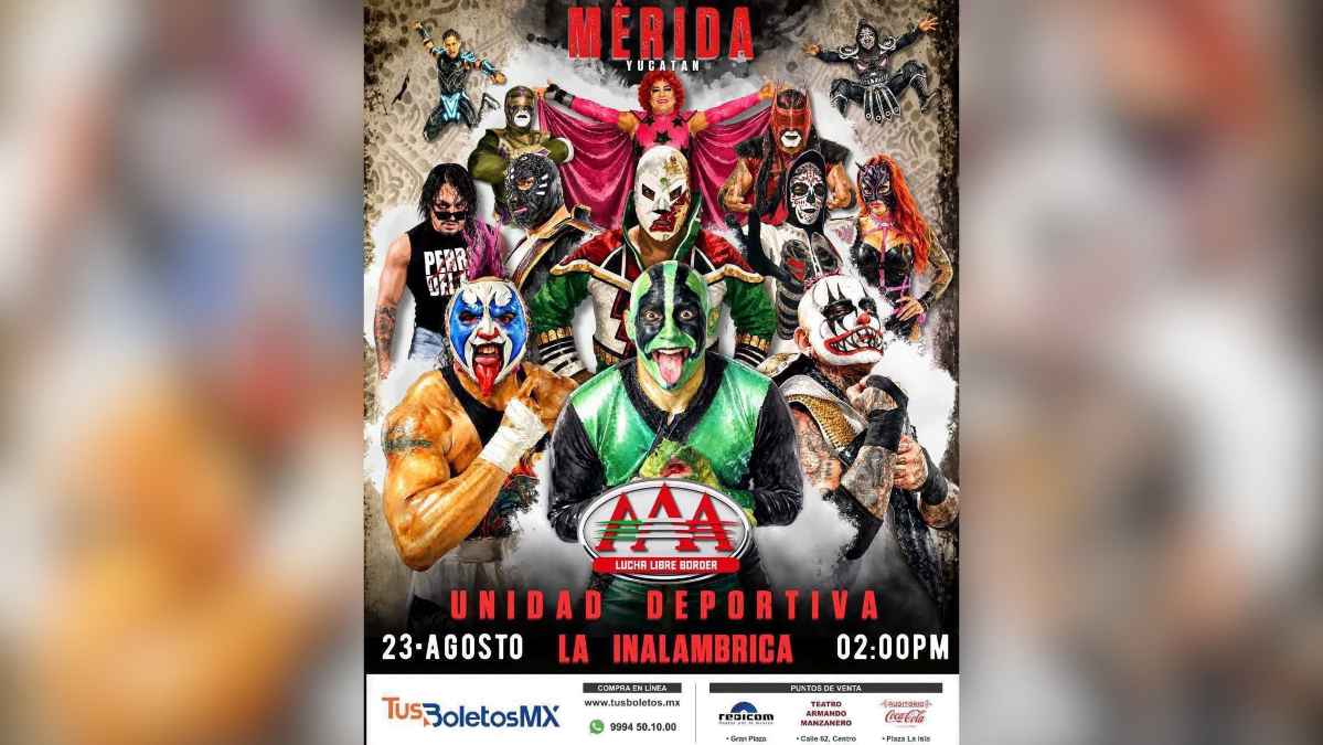 Lucha Libre AAA in Merida