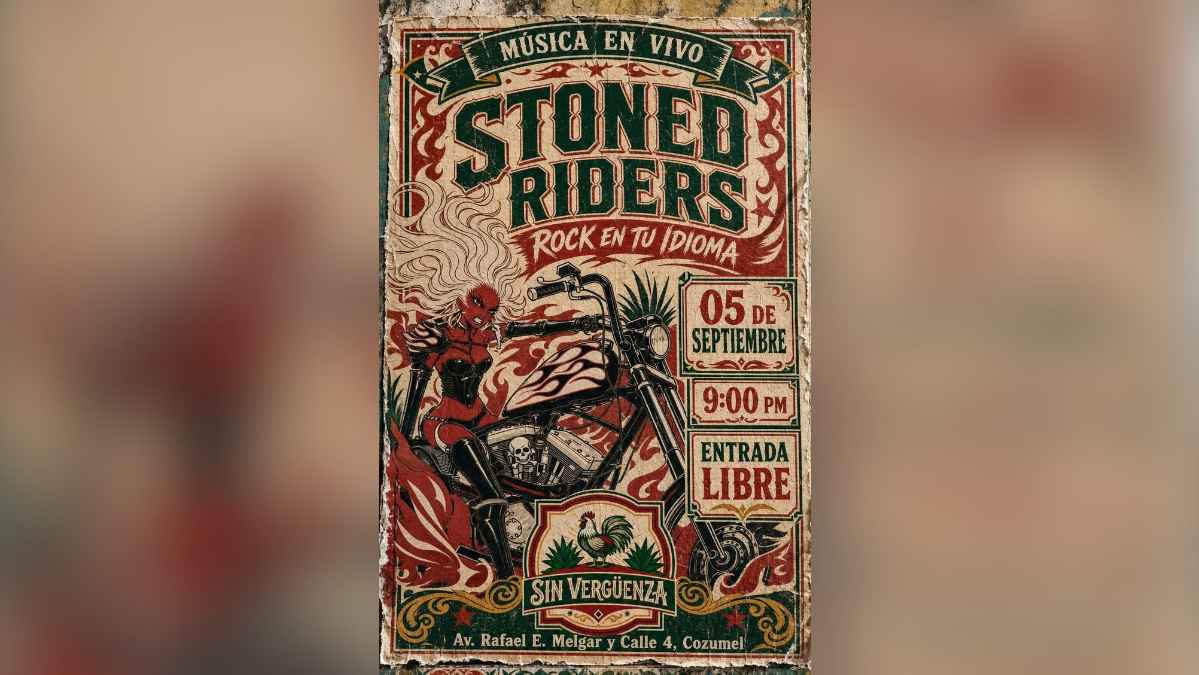 Stoned Riders at Sin Vergüenza