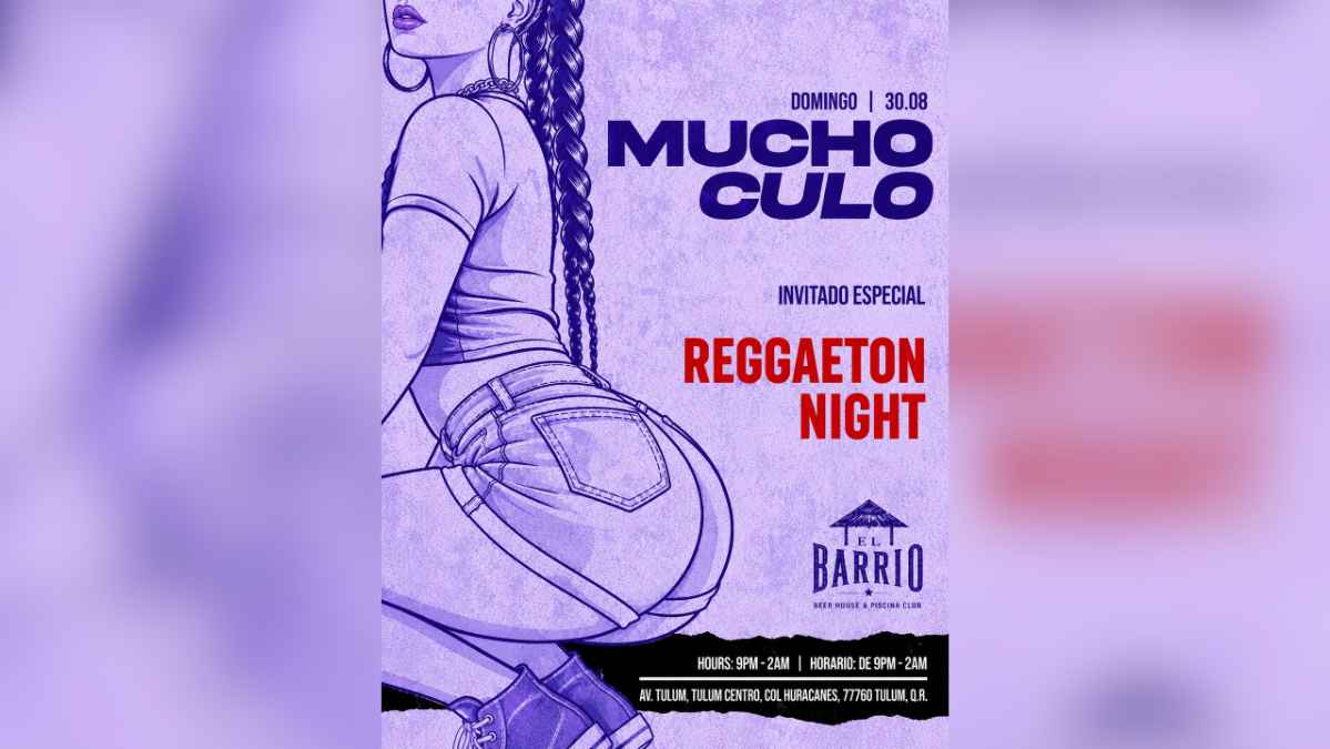 Noche de Reggaeton at El Barrio Tulum