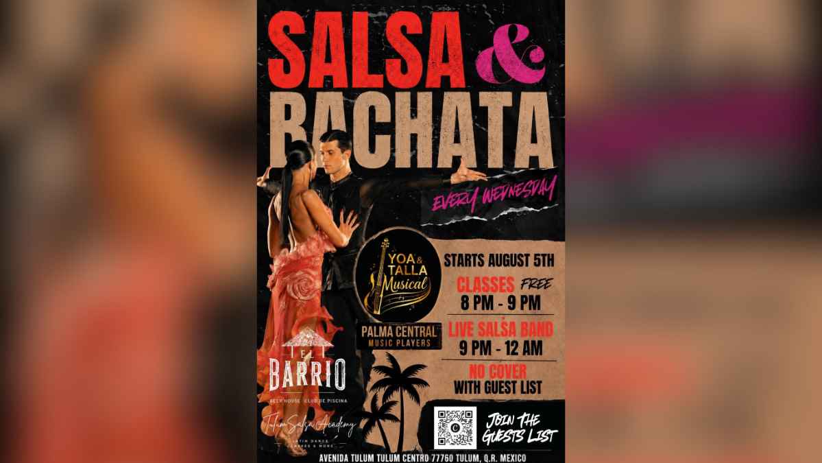 Salsa & Bachata Night at El Barrio Tulum