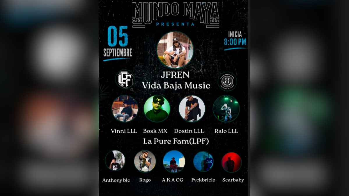 Mundo Maya Presents JFREN at El Barrio Tulum