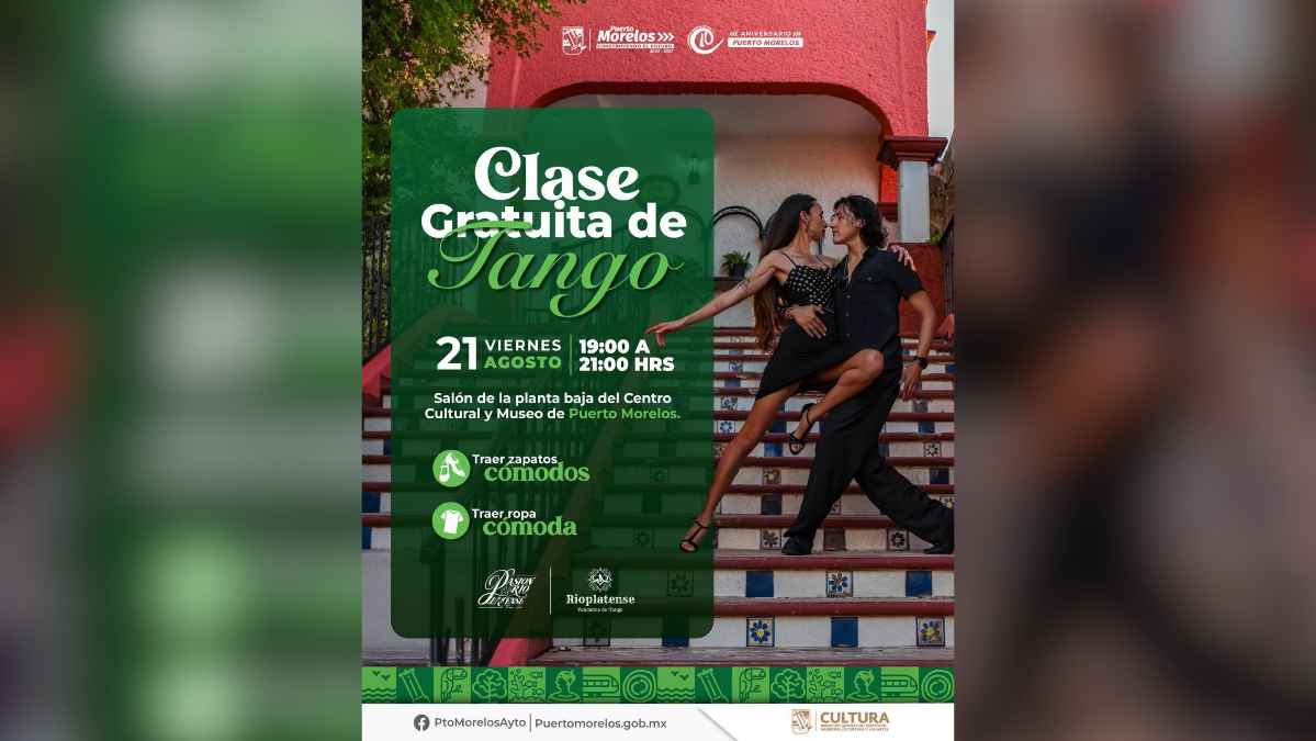 Free Tango Class in Puerto Morelos