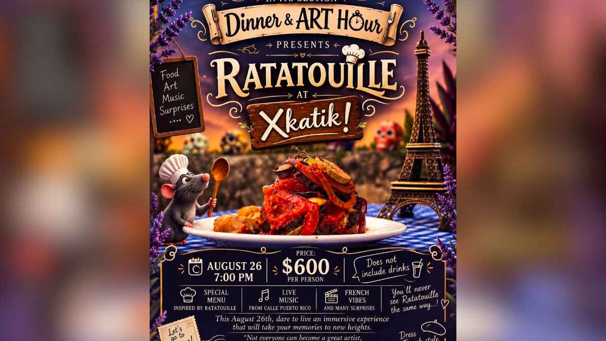 Ratatouille Dinner & Art Experience