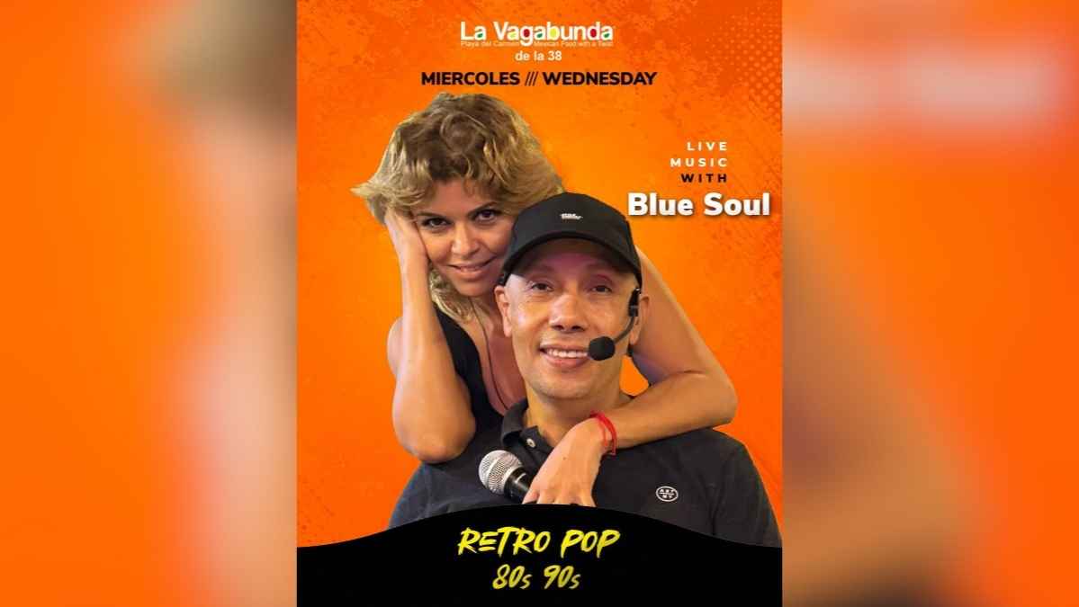 Retro Pop Night with Blue Soul