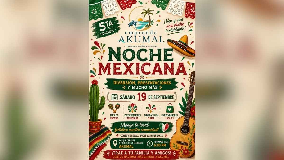 Noche Mexicana — Emprende Akumal