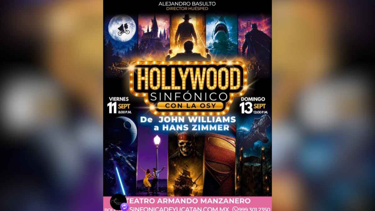 Hollywood Sinfónico with the Yucatán Symphony Orchestra